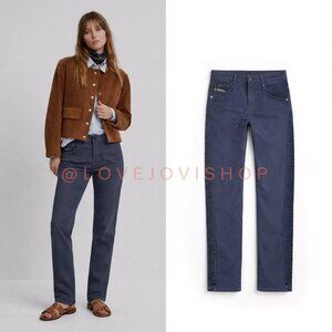 Jeans | Slim Straight | Diesel 'Darron' Slate Wash | 10" Mid Rise | 30" Inseam